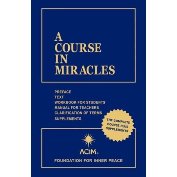 A Course in Miracles: Combined Volume -- Foundation for Inner Peace - Picture 1 of 1